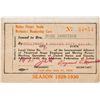 Image 1 : A Motion Picture Studio Mechanics' Membership Card, 1930.... (Total: 1  )
