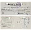 Image 1 : A John Wayne and John Ford Signed Check, 1949.... (Total: 1  )