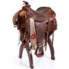 Image 2 : A Western Saddle and Stand, 1960s.... (Total: 2  )