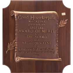 An Award for "The Alamo," 1960....