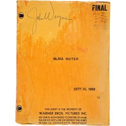 A Working Script from "Trouble Along the Way."... (Total: 1  )