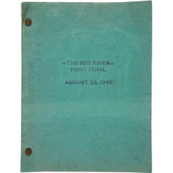 A Script from "Red River."... (Total: 1  )