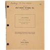 Image 1 : A Script from "Flying Leathernecks."... (Total: 1  )