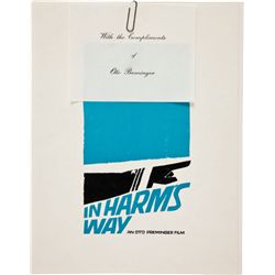 A Script from "In Harm's Way."... (Total: 1  )