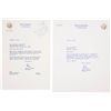 Image 1 : Two Ronald Reagan Signed Letters, 1970s.... (Total: 1  )