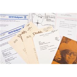 A Nudie Cohn Group of Correspondence, 1970s.... (Total: 1  )
