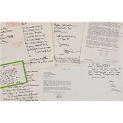 A Television Journalists Group of Correspondence, 1970s.... (Total: 1  )