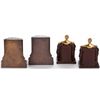 Image 2 : Two Pairs of Bookends, 1970s.... (Total: 2 Items)