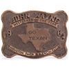 Image 1 : A Sterling Silver 'Go Texan' Belt Buckle, 1964.... (Total: 1  )
