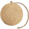 Image 2 : A 14K Gold '26 Bar Ranch' Medallion, 1960s.... (Total: 1  )