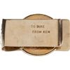Image 2 : A 14K Gold Money Clip, 1960s.... (Total: 1  )