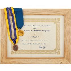 A Group of Awards for "Blackie," John Wayne's Dachshund, 1958.... (Total: 2 Items)
