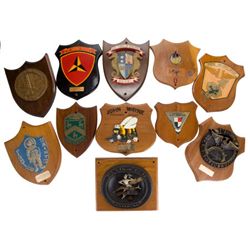A Collection of Ship Plaques from the 'Wild Goose,' 1960s-1970s.... (Total: 11  )