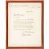Image 1 : Five Framed Letters, 1940s-1970s.... (Total: 5  )