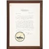 Image 3 : Five Framed Letters, 1940s-1970s.... (Total: 5  )