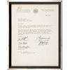 Image 1 : Five Framed Letters, 1970s.... (Total: 5  )
