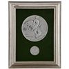 Image 1 : A Group of Collectible Frederic Remington Medallion Displays, 1971.... (Total: 10  )