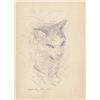 Image 1 : John Butler Yeats RHA (1839-1922) - RASCALLY OLD CAT