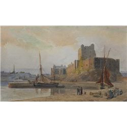Joseph William Carey RUA (1859-1937) - CARRICKFERGUS, 1923