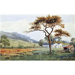 Joseph William Carey RUA (1859-1937) - CAVE HILL AND BELFAST CASTLE, 1892