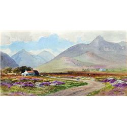 Joseph William Carey RUA (1859-1937) - SLIEVE BINGIAN [SiC], KILKEEL, COUNTY DOWN, 1928