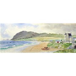 Joseph William Carey RUA (1859-1937) - BALLYGALLY CASTLE, COUNTY ANTRIM, 1928