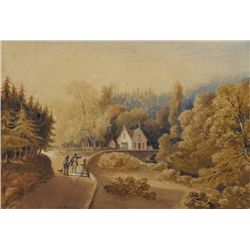 Robert Lowe Stopford (1813-1898) - BELLMOUNT LODGE, CORK, 1855