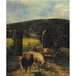 Walter Frederick Osborne RHA ROI (1859-1903) - FEEDING TIME, 1877