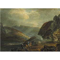 Thomas Sautelle Roberts RHA (1760-1826) - MILITARY ROAD, 1802