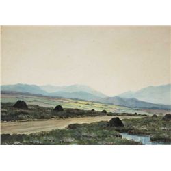 Douglas Alexander (1871-1945) - ON THE ROAD TO WESTPORT, COUNTY MAYO