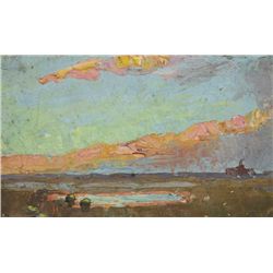 Sean O'Sullivan RHA (1906-1964) - RINGSEND, DUBLIN, THE BULLWALL, DUBLIN and END OF BULLWALL, DUBLIN