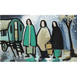 Markey Robinson (1918-1999) - THE TRAVELLERS, WEST OF IRELAND