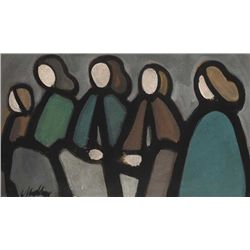 Markey Robinson (1918-1999) - FIVE WOMEN, 1983