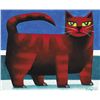 Image 1 : Graham Knuttel (b.1954) - RED CAT