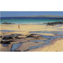 Cecil Maguire RHA RUA (b.1930) - CORAL STRAND, BALLYCONNEELY, CONNEMARA