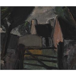 Peter Collis RHA (b.1929) - FARMYARD