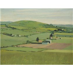 Carey Clarke PPRHA (b.1936) - A SUMMER'S DAY, WICKLOW (NEAR RATHCOOLE)
