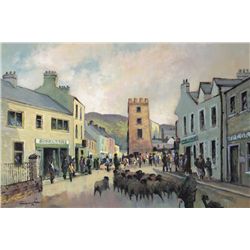 William Cunningham (b.1946) - FAIR DAY, CUSHENDALL