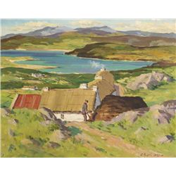 Robert Taylor Carson HRUA (1919-2008) - MULROY BAY, COUNTY DONEGAL