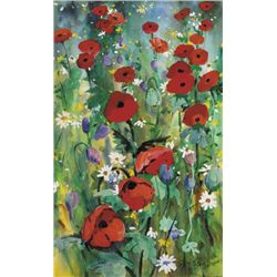 Kenneth Webb RWA FRSA RUA (b.1927) - STUDY FOR BLOWING IN THE WIND II