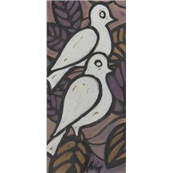Markey Robinson (1918-1999) - PAIR OF DOVES