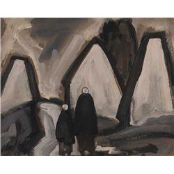 Markey Robinson (1918-1999) - TWO SHAWLIES