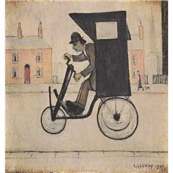 Lawrence Stephen Lowry (1887-1976) - THE CONTRAPTION, 1949 and CRIME LAKE (A PAIR)