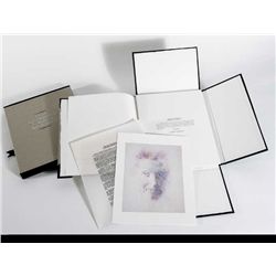 Louis le Brocquy HRHA (b. 1916) - EIGHT PORTRAITS IN WORDS AND WATERCOLOUR, 1990