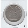 Image 1 : 1858 SEATED HALF DOLLAR 50c NICE DETAILS
