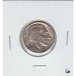 1936-S BUFFALO NICKEL 5c
