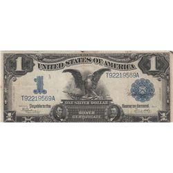 $1 BLACK EAGLE SILVER CERTIFICATE 1899