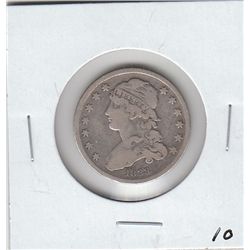 1838 CAPPED BUST QUARTER TOUGHER COIN