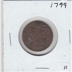 1799 NEW YORK CENT VERY OLD NEAT COIN