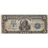 Image 1 : $5 CHIEF 1899 SILVER CERTIFICATE SUPER NOTE